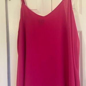 Cute bright pink Cami!